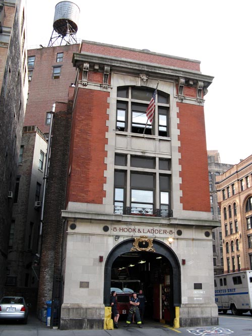 Hook & Ladder Company No. 8, 14 N. Moore Street, Tribeca, Lower Manhattan