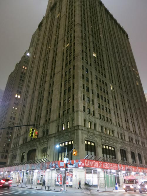 Woolworth Building, 233 Broadway, Lower Manhattan, December 8, 2012