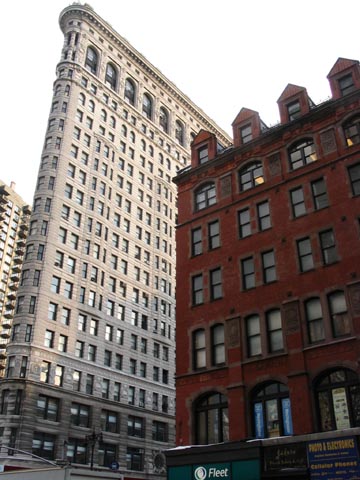Flatiron Building with Western Union Telegraph Building, 23rd Street, Midtown Manhattan
