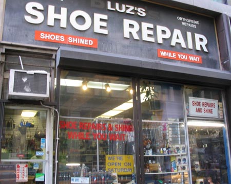 Luz's Shoe Repair, 8 West 23rd Street, Midtown Manhattan