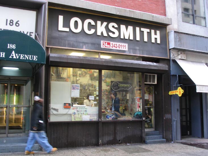 Locksmith, 186 Fifth Avenue at 23rd Street, Midtown Manhattan