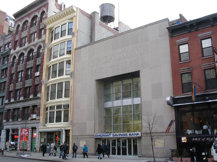 Former Broadway Savings Bank, 250 West 23rd Street, Chelsea, Manhattan