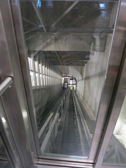 Incline Elevator, 34th Street-Hudson Yards Subway Station, Manhattan, September 15, 2015