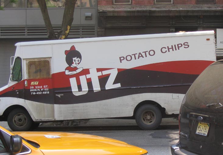 Utz Potato Chips Truck, 34th Street, Midtown Manhattan