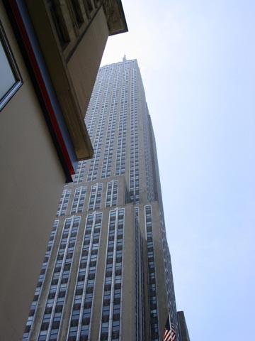 Empire State Building, 34th Street and Fifth Avenue, SW Corner, Midtown Manhattan