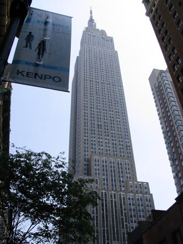 Empire State Building, Fifth Avenue, View From 34th Street, Midtown Manhattan