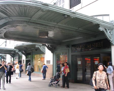 Macy's Entrance, 34th Street, Midtown Manhattan