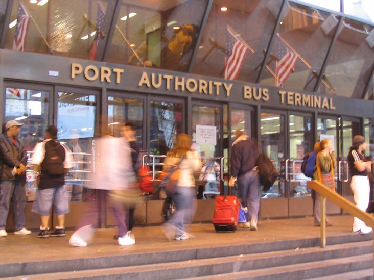 Port Authority Bus Terminal, 42nd Street Entrance, Midtown Manhattan