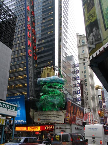 42nd Street and Seventh Avenue, Times Square