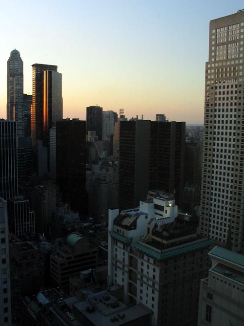 View From 34th Floor, 520 Madison Avenue, Midtown Manhattan