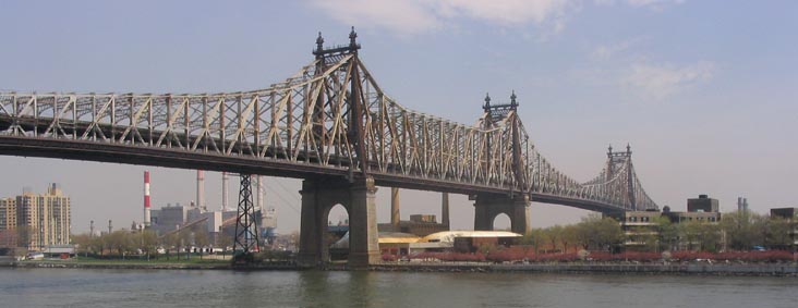 Queensboro Bridge from Sutton Place Park, Midtown Manhattan