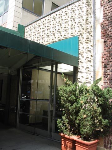 Building Entrance, 57th Street Near First Avenue, Midtown Manhattan