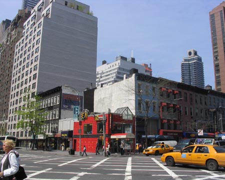 Second Avenue and 57th Street, NW Corner, Midtown Manhattan