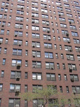 Brick Facade, West 57th Street, Midtown Manhattan