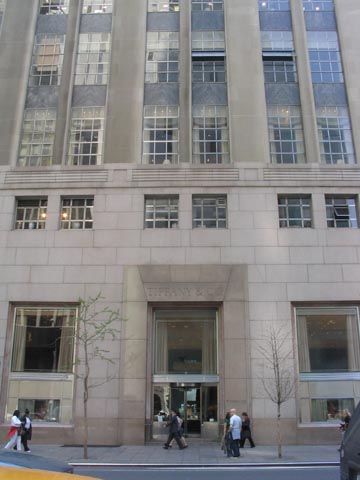Tiffany's, Fifth Avenue and 57th Street, SE Corner, Midtown Manhattan