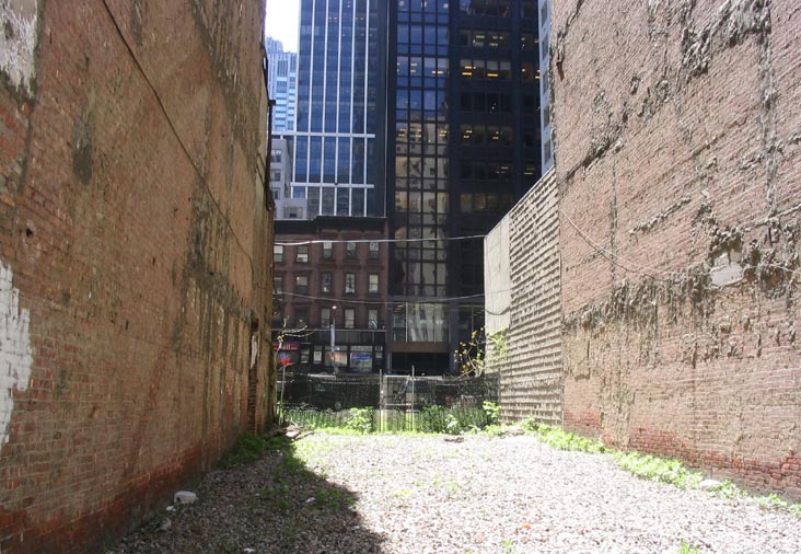 Vacant Lot, South Side 57th Street Between Fifth and Sixth Avenues, Midtown Manhattan