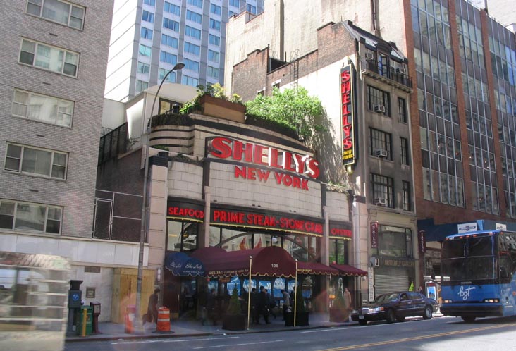 Shelly's New York, 104 West 57th Street, Midtown Manhattan