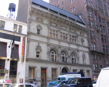 AMER Fine Arts Society, 215 West 57th Street, Midtown Manhattan