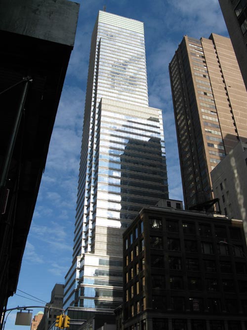 Bloomberg Tower/One Beacon Court, From 57th Street and Lexington Avenue, Midtown Manhattan