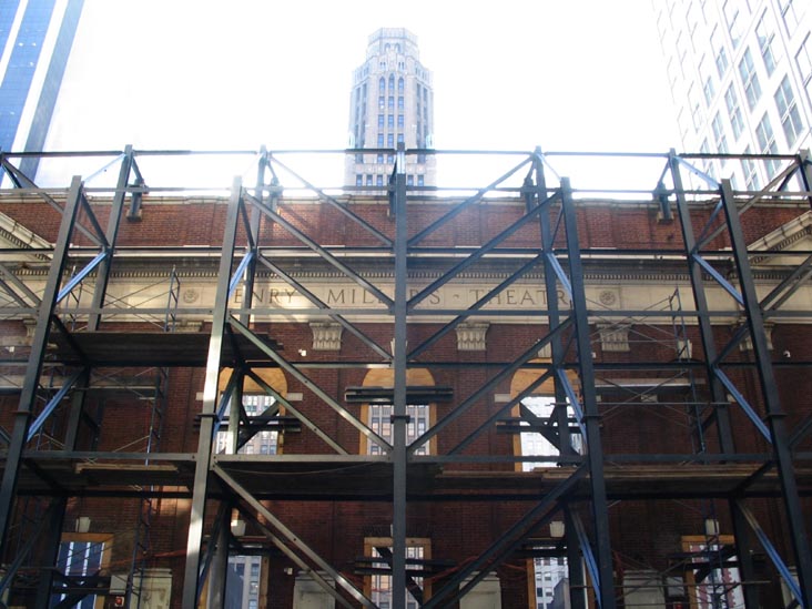 Bank of America Tower Progress, 43rd Street Between Sixth and Seventh Avenues, Midtown Manhattan, December 30, 2004