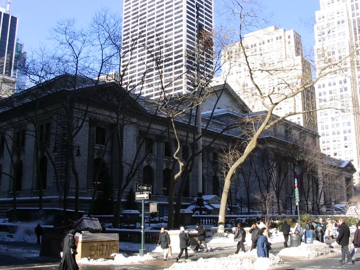 New York Public Library, Fifth Avenue and 42nd Street, Midtown Manhattan