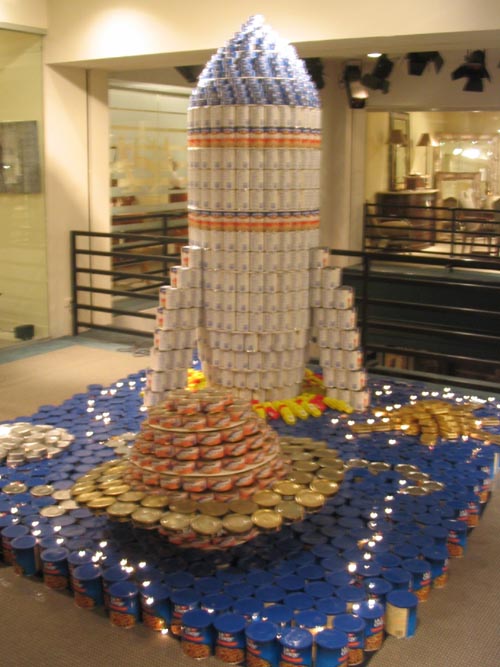 Urbahn Architects' "Canstellation" Entry, Canstruction 2005