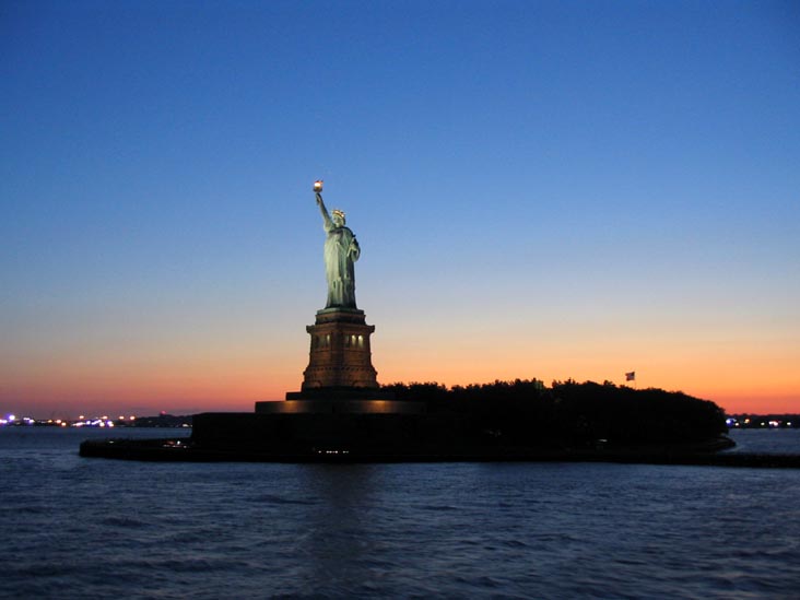 Statue of Liberty, Spirit of New Jersey Harbor Cruise, August 13, 2007