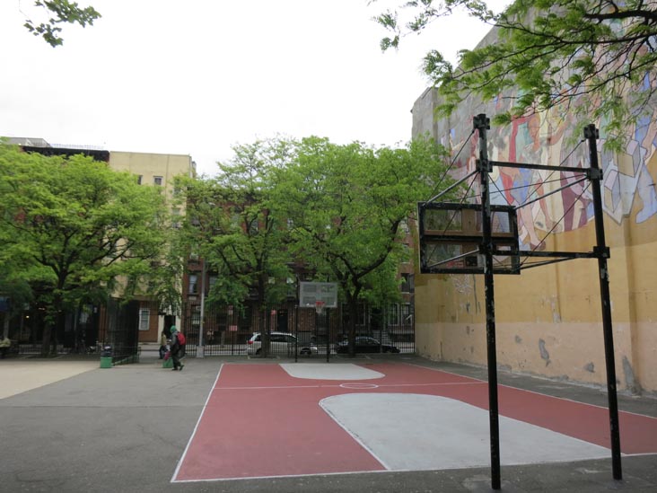 Matthews-Palmer Playground, 45th Street Between Ninth and Tenth Avenues, Clinton-Hell's Kitchen, Manhattan, April 27, 2012