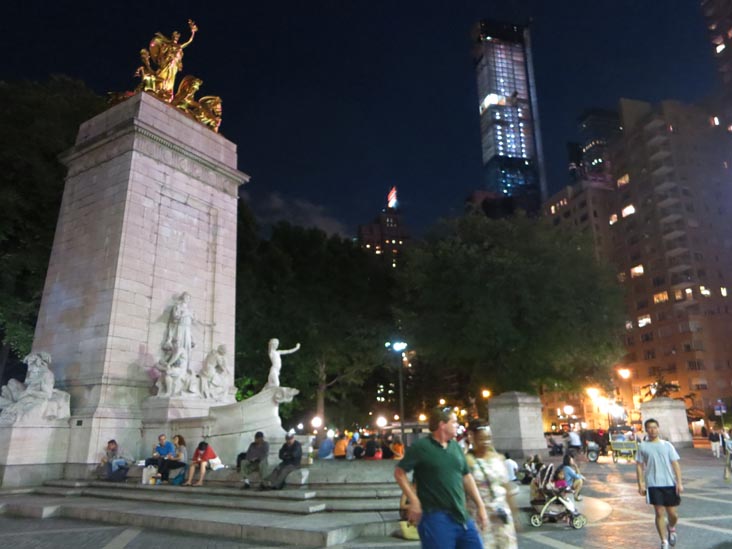 Columbus Circle, Midtown Manhattan, August 18, 2012