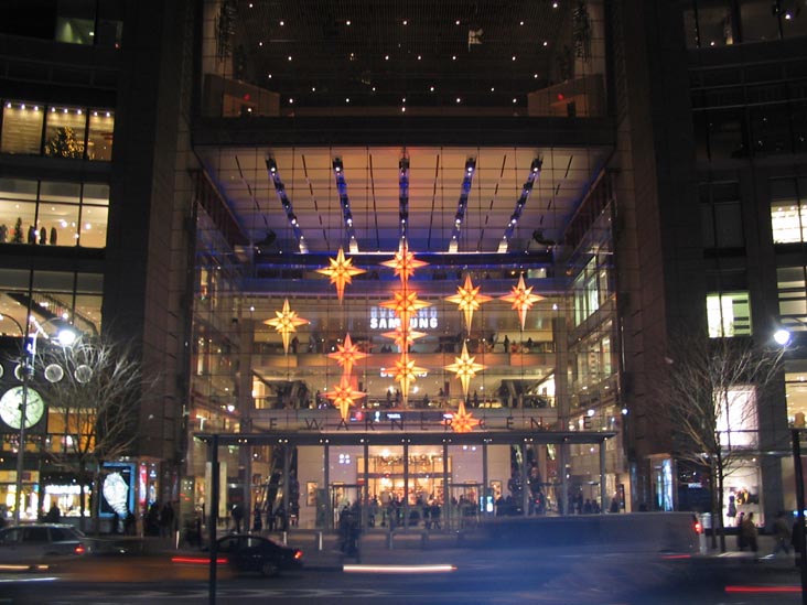 Time Warner Center, Columbus Circle, Midtown Manhattan, December 7, 2005