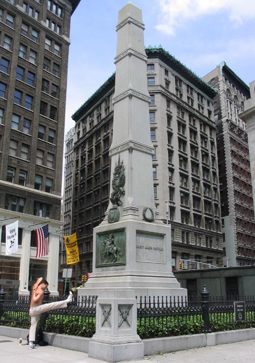 Worth Monument, Fifth Avenue Between 24th and 25th Streets, Midtown Manhattan