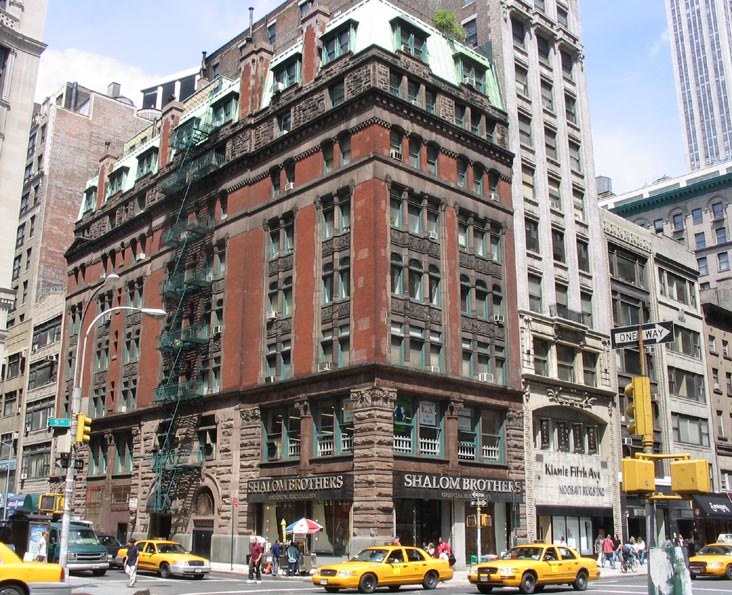 Wilbraham Building, 284 Fifth Avenue at Northwest Corner of 30th Street, Midtown Manhattan