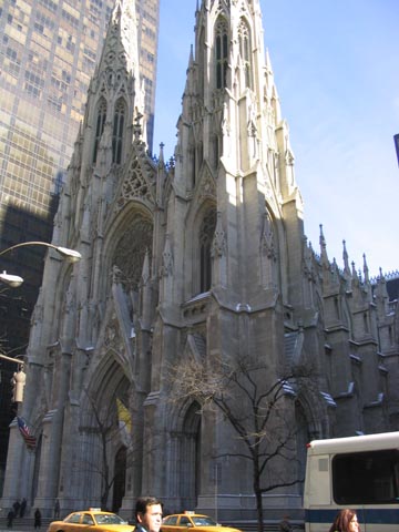 St. Patrick's Cathedral, Fifth Avenue between 50th and 51st Streets, Midtown Manhattan