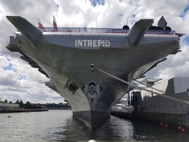 Intrepid Sea, Air & Space Museum, Pier 86, West 46th Street and 12th Avenue, Midtown Manhattan, June 15, 2018