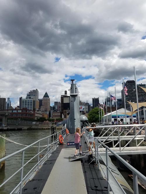 Submarine Growler, Intrepid Sea, Air & Space Museum, Midtown Manhattan, June 15, 2018