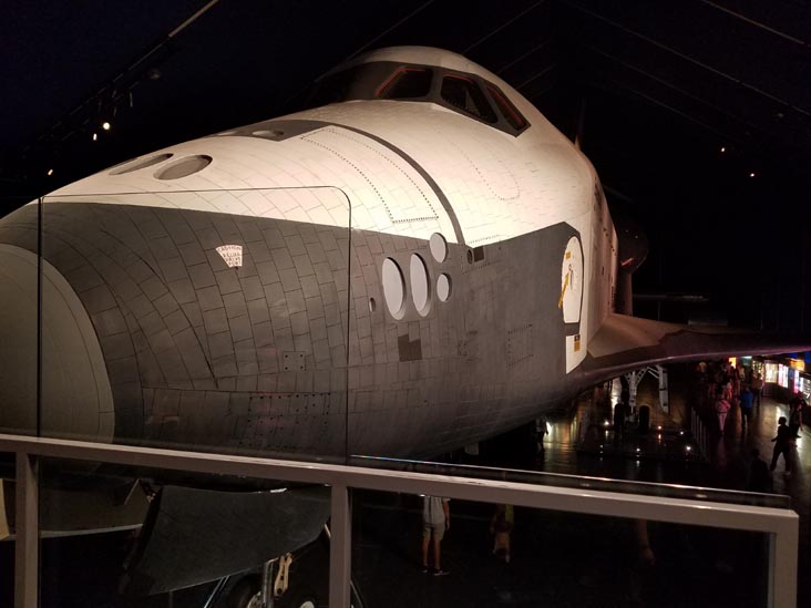 Space Shuttle Pavilion, Intrepid Sea, Air & Space Museum, Midtown Manhattan, June 15, 2018