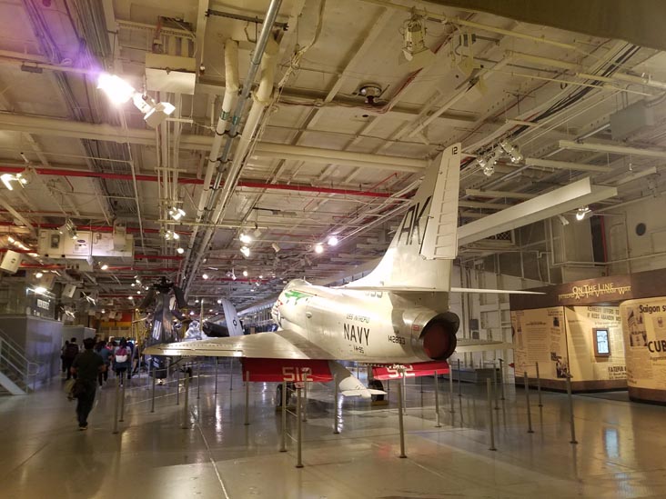 Hangar Deck, Intrepid Sea, Air & Space Museum, Midtown Manhattan, June 15, 2018