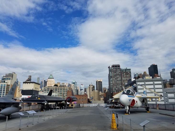 Flight Deck, Intrepid Sea, Air & Space Museum, Midtown Manhattan, June 15, 2018