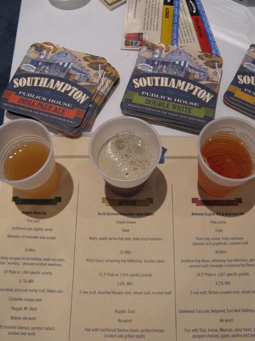 Southampton Beer, New York Bar Show, Jacob K. Javits Convention Center, Midtown Manhattan, June 15, 2009