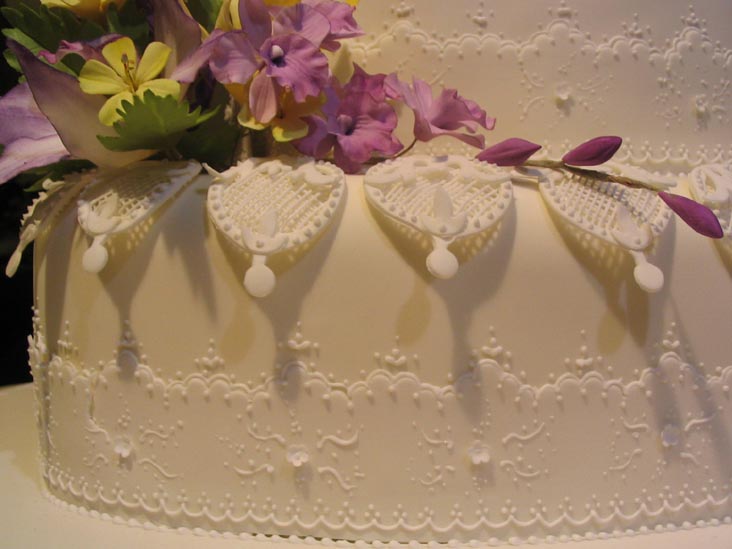 Detail, Best Wedding Cake, International Hotel/Motel & Restaurant Show Salon of Culinary Art, Javits Center, November 14, 2005