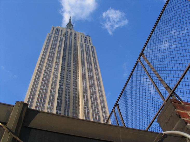 Empire State Building From La Quinta Rooftop Bar, 17 West 32nd Street, Midtown Manhattan