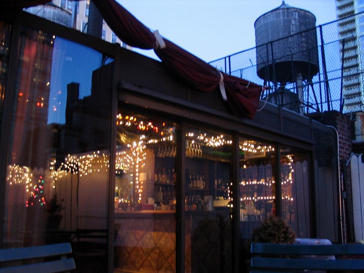 La Quinta Rooftop Bar (Mé Bar), 17 West 32nd Street, Midtown Manhattan, March 2, 2007