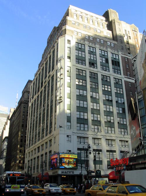 Macy's, 34th Street and Seventh Avenue, NE Corner, Midtown Manhattan