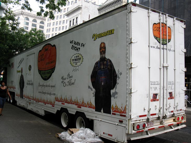 The Pit Truck, Madison Square, Midtown Manhattan, June 13, 2010