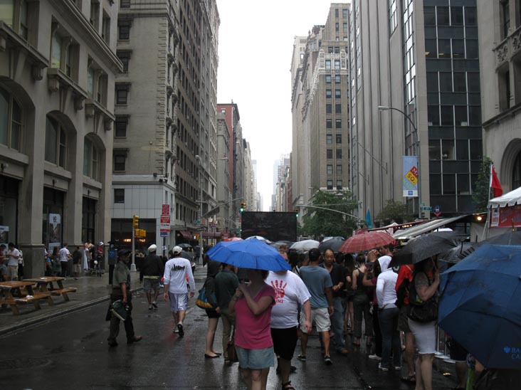 Looking North Up Madison Avenue Toward 27th Street From Madison Square, Midtown Manhattan, June 13, 2010