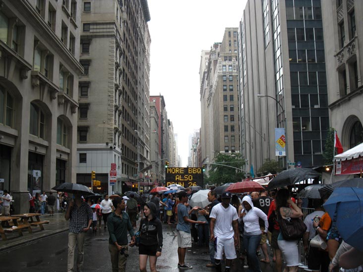 Looking North Up Madison Avenue Toward 27th Street From Madison Square, 8th Annual Big Apple Barbecue Block Party, Midtown Manhattan, June 13, 2010