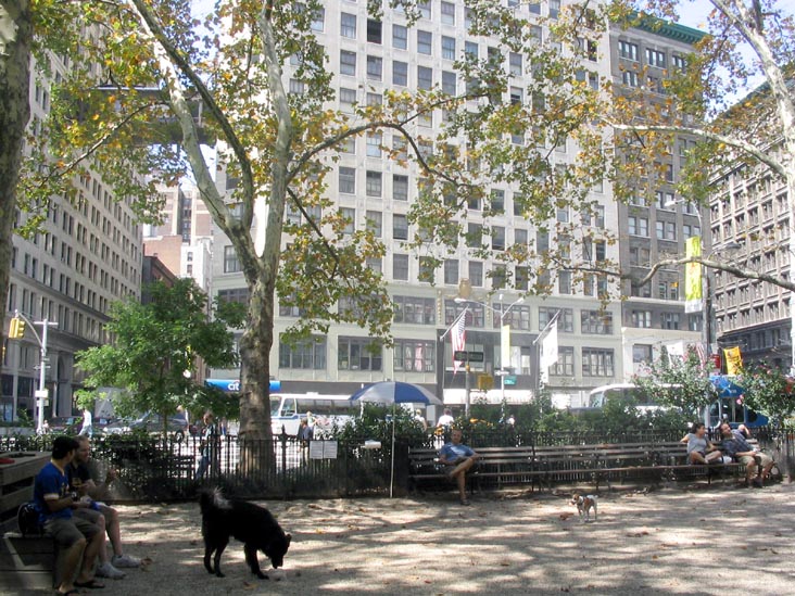 Dog Run, Madison Square Park, Midtown Manhattan
