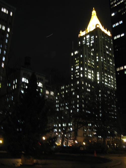 New York Life Building From Madison Square Park, Midtown Manhattan, December 5, 2008