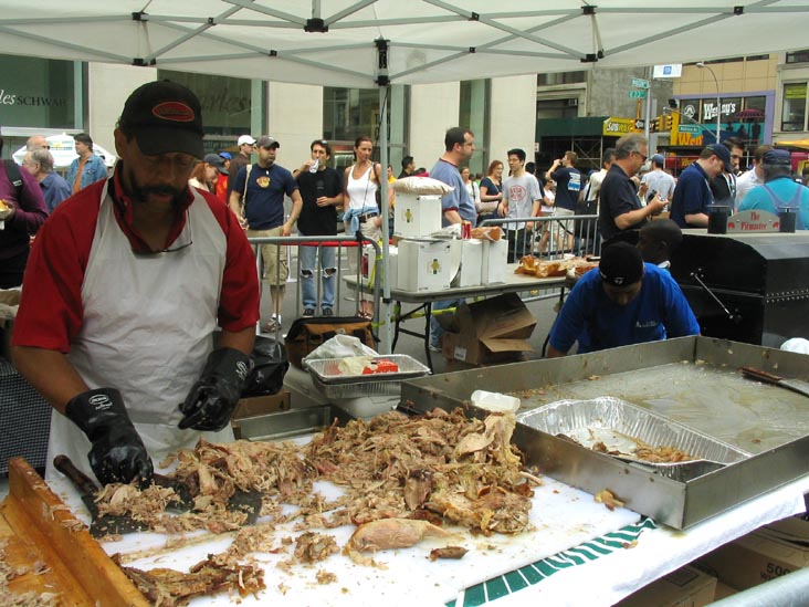 Mitchell's BBQ, 5th Annual Big Apple Barbecue Block Party, Madison Square Park, Midtown Manhattan, June 10, 2007