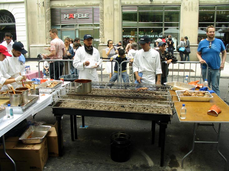 Blue Smoke, 5th Annual Big Apple Barbecue Block Party, Madison Square Park, Midtown Manhattan, June 10, 2007